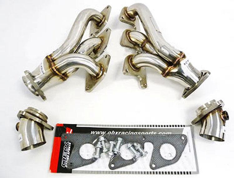 Obx exhaust header mercedes benz 08 09 10 c300 04 05 06 07 c230 2.5l 