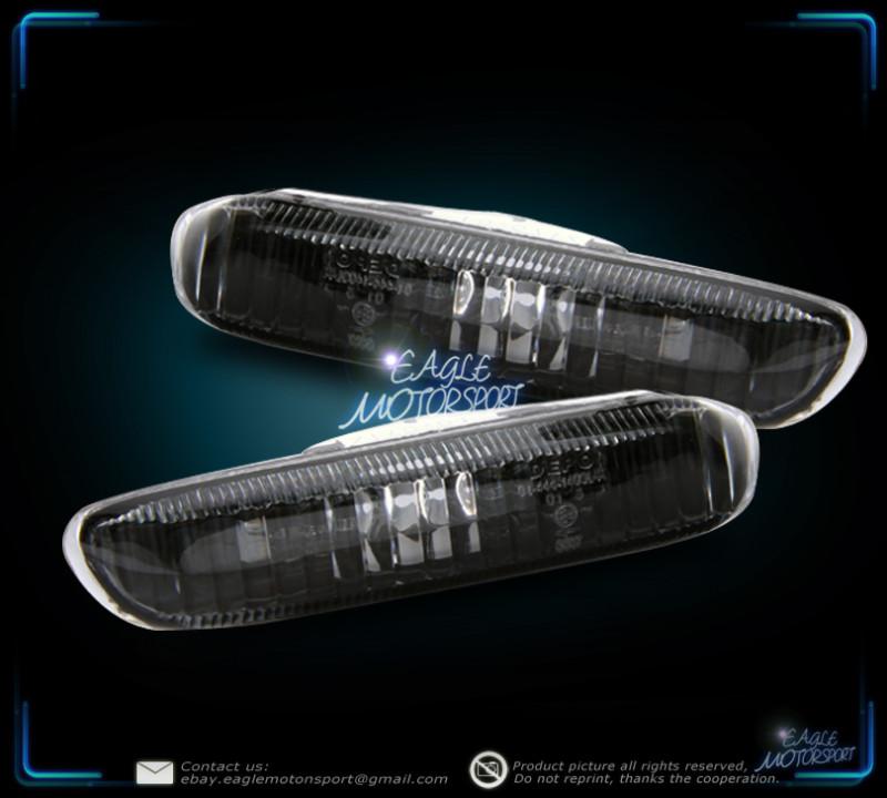 1999-2001 bmw e46 4dr/1999-2003 e46 2dr/smoke side marker lights 325/328/330