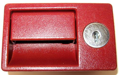 Red olds ciera & 85-93 cadillac deville glove box latch