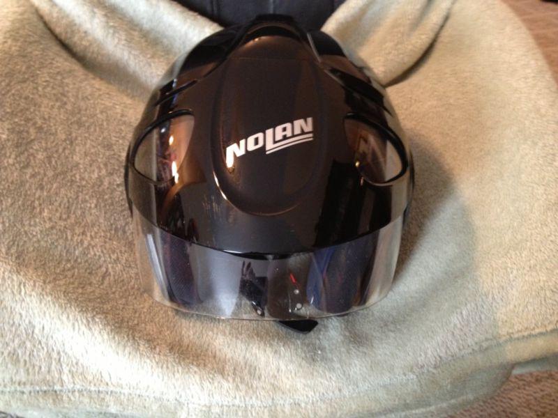 Motorcycle helmet nolan modular helmet three quarter n41- xl size-one owner