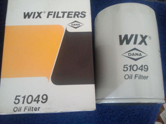 Wix 51049 engine oil filter