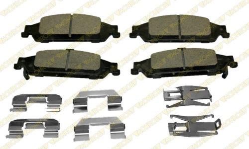 Monroe cx752 brake pad or shoe, front-monroe ceramics brake pad