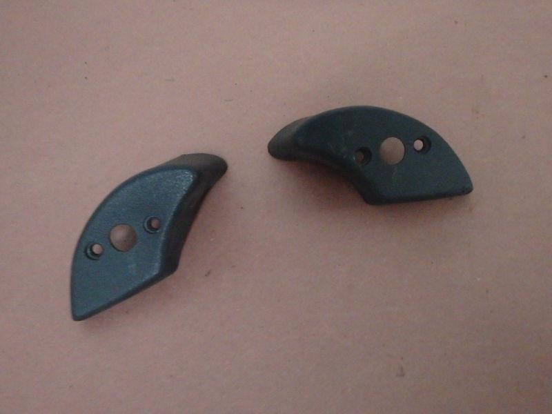 T-top latch striker cover trim caps pair charcoal lh rh pontiac firebird 