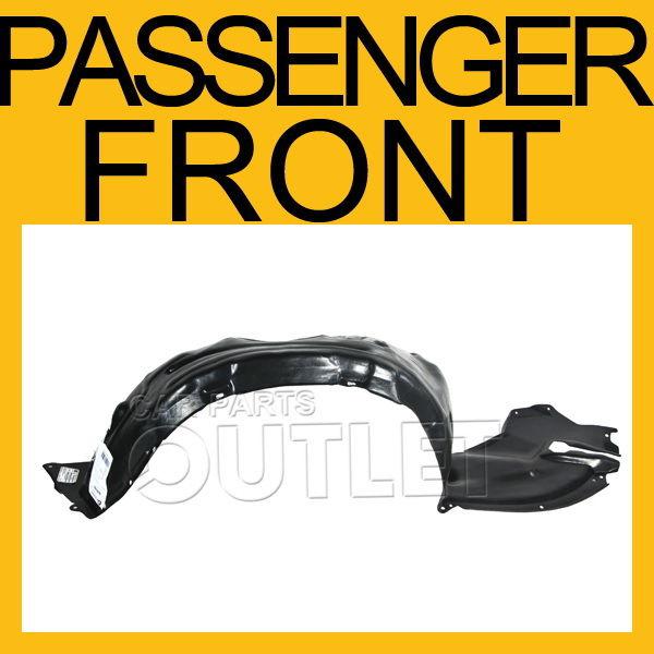 02-03 toyota solara fender liner splash shield right passenger side r/h