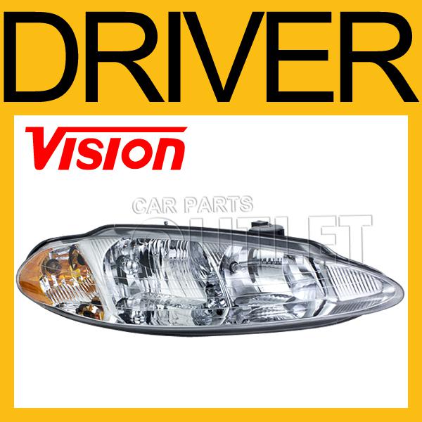 98-01 dodge intrepid headlamp light passenger side right assembly replacement rh