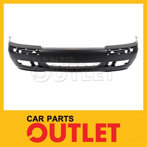 2001-2002 volvo s40 v40 front bumper primed plastic cover base w/o wiper/spoiler