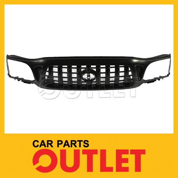 01-04 toyota tacoma dlx pre runner front grille grill assembly replacement new