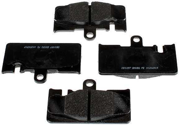 Altrom imports atm d997m - brake pads - rear, metallic