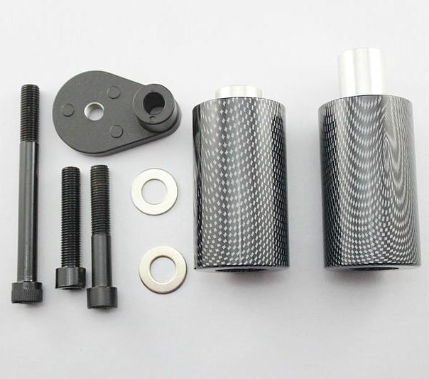 Carbon frame sliders crash protector for suzuki gsxr 600 2001 2002 2003