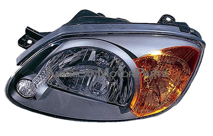 Left driver side replacement headlight 03-06 fit hyundai accent - 9210125550