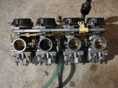 1994 yamaha fzr1000 genesis carburetors carbs inake fuel mixture