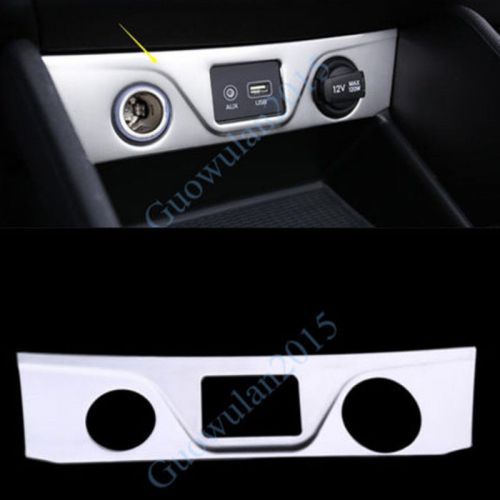 Stainless steel cigarette lighter  frame decoration for hyundai tucson 2015 bg