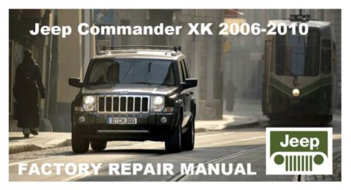 Jeep commander  2006 - 2010 oem factory service repair workshop manual