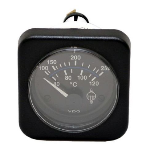 Four winns 024-0099 vdo 1231016026c black 2 inch boat water temp gauge