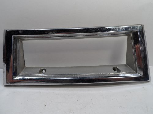 Ford rh side marker light bezel d9ab-15a224-ab chrome plastic