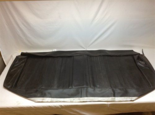 1967 camaro black rear seat cover - not complete - 1 piece