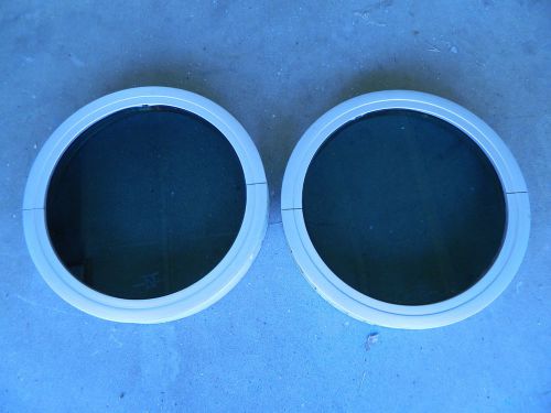 Vintage pair-70&#039;s-van-round-porthole-windows