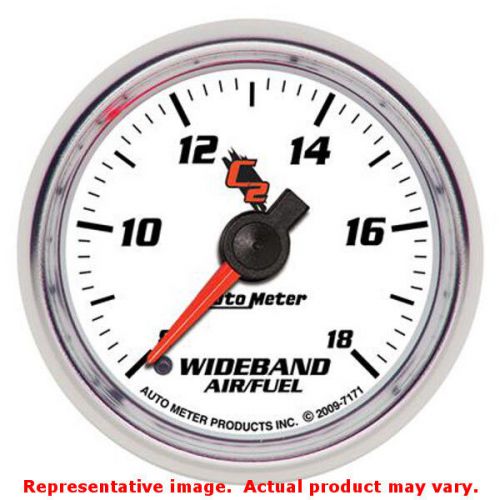 Auto meter 7171 c2 series bright anodized 2-1/16&#034; (52.4mm) range: 8:1-18:1 afr