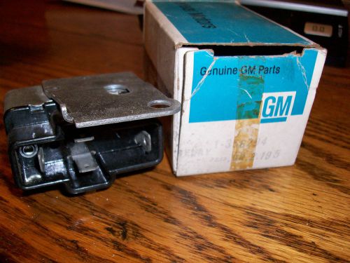 Gm horn anti theft relay, 1977-1980 corvette, 356284, nos