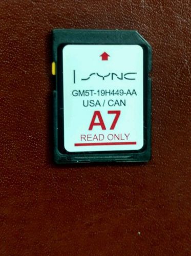 Ford/lincoln sync navigation system a7 unsealed map sd card (us &amp; canada) 2016