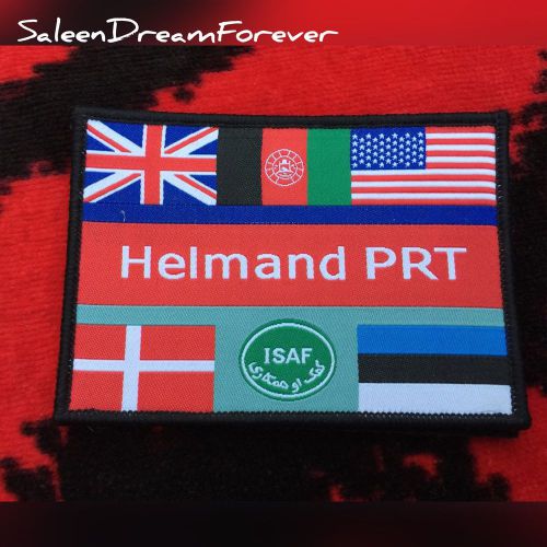 Rare helmand prt provincial reconstruction team employee military velcro patch