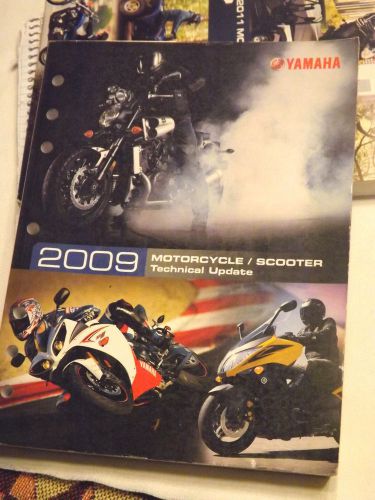 2009 yamaha motorcycle  / scooter technical update manual used by dealers