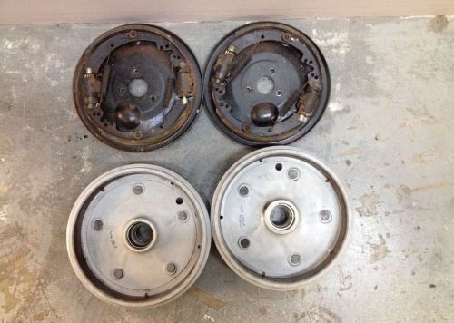 Porsche 356 a front brake drums complete set