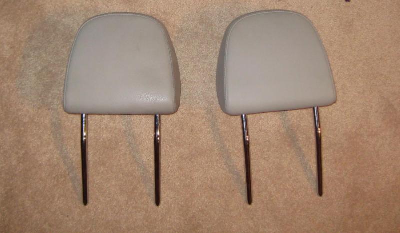 Make offer 09 10 11 12 audi a4 s4 oem front headrests head rest  headrest oem