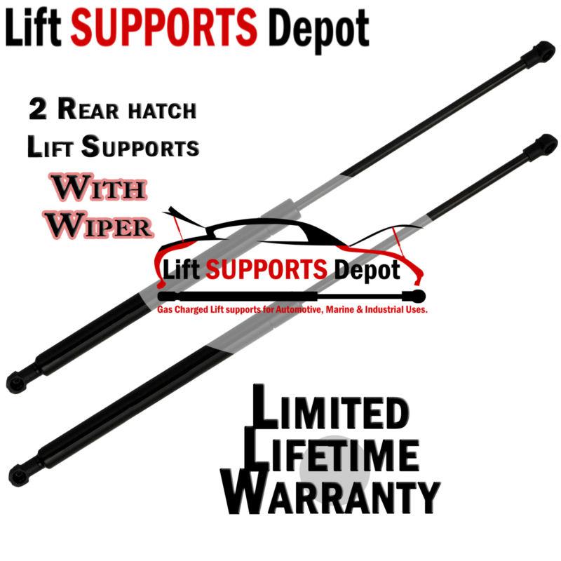 Qty (2)  toyota prius 2004 to  2007 rear hatch lift support strut, shock w/wiper