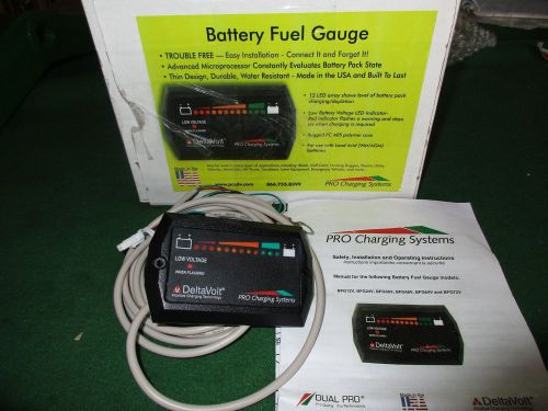 New 12 volt pro charging system battery fuel gauge kit bfg12v made in usa