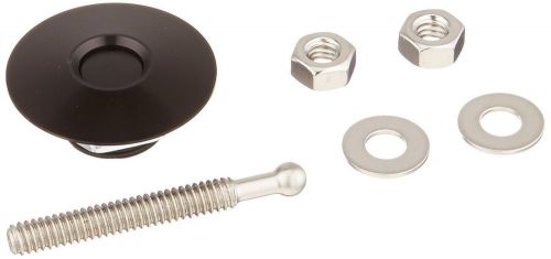 Quik latch ql-25-sb22 mini quik latch fastener - billet  22mm body black - each