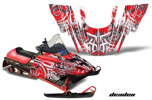 Amr racing sled wrap polaris 700xc 800xcr 600rmk snowmobile graphic kit deaden r