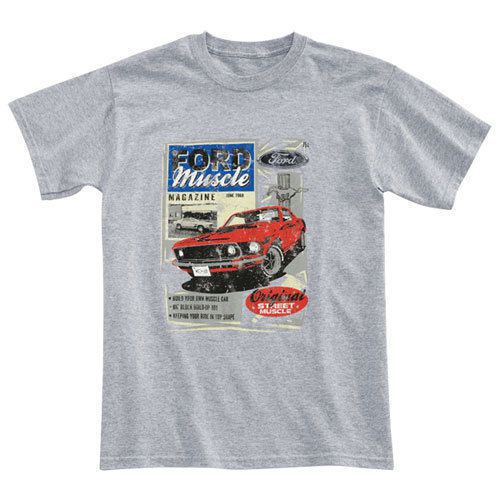 Ford muscle magazine 1969 ford mustang original street muscle size m xxl shirt