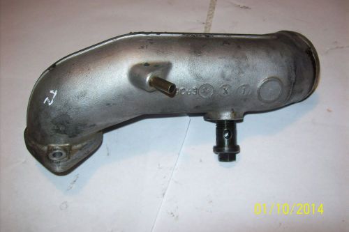 99-01 saab 9-3 turbo boost intake hose/pump aluminum oem