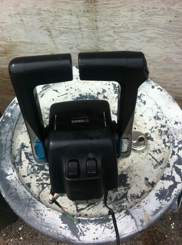 Yamaha outboard dual binnacle control