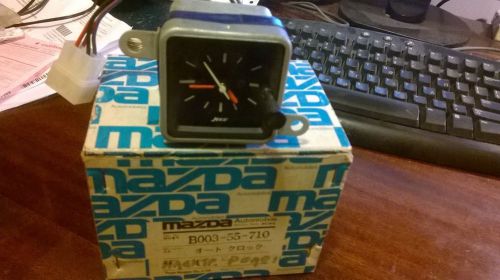 Mazda 323 bd (1980-1984) analogic clock nos