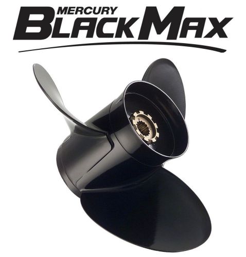 Oem mercury marine blackmax 3 blade aluminum prop propeller 14&#034; x 11&#034; pitch