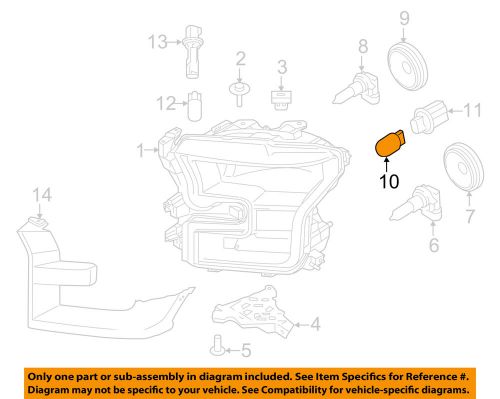 Ford oem-exterior bulbs dr3z13466a