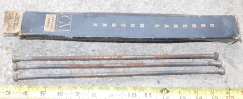 3 nos valve push rods for all 1937-39 chevy cars &amp; trucks chevrolet new oem 1938