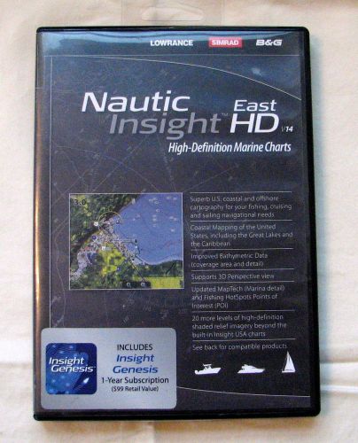 Nautic insight east hd v14 high definition marine chart