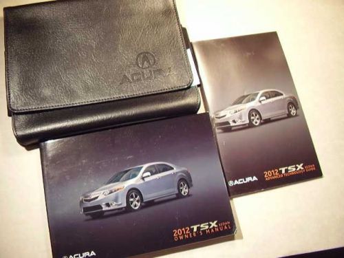 2012 acura tsx sedan owners manual 7720-66