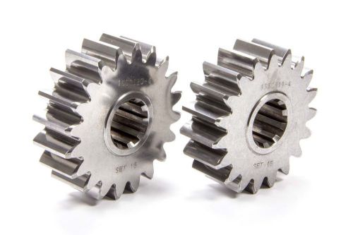 Scs gears set 15 10 spline sportsman quick change gear set p/n 1015