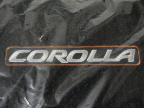 2014-2016 toyota corolla floor mats oem - black