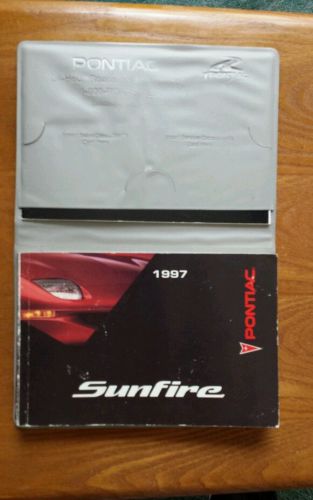 1997 pontiac sunfire owners manual