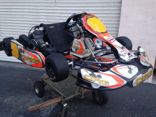 Racing kart, crg road rebel 2014 with prd fireball 125cc tag.