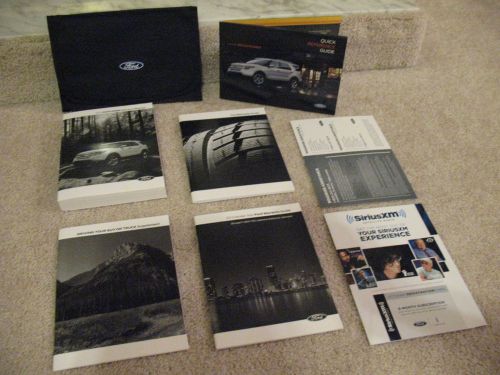 2013 ford explorer owners manual package