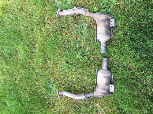 Porsche boxster 986 pre muffler exhaust pipe silencer pair oem nr