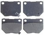 Raybestos sgd461m rear semi metallic pads