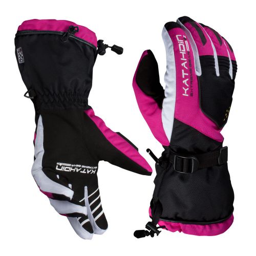 Katahdin holeshot winter gloves pink