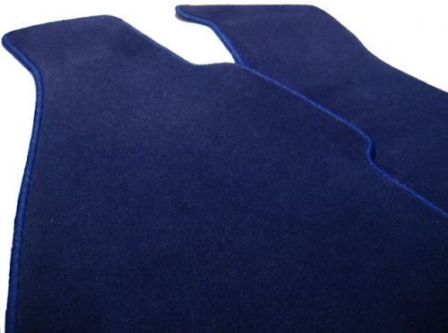 D. blue vel. floor mats for ferrari 328 gts